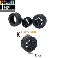 Technic Parts for Lego Kits Tire Wheel Hub RC Car Building Blocks Model Sets DIY | The Drift Art Co. 1