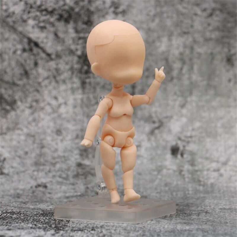 BODY KUN / BODY CHAN Boy Girl Movable Body Archtype Doll PVC Figure Toy - w BOX - The Drift Art Co.