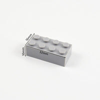 50pcs 2x4 Thick Brick Educational Building Blocks Bricks Toy DIY - 8 Colors!! | The Drift Art Co. 4