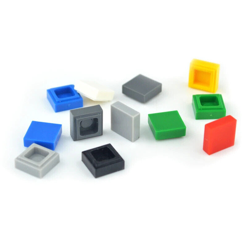 335pcs Smooth Flat Tile 1x1 Building Blocks Bricks Toy DIY - 8 colors!! - The Drift Art Co.