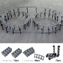 City Rail Flexible Tracks for Lego Kit Train Building Blocks Sets DIY - 20 Sets! | The Drift Art Co. 3