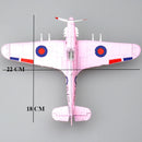 1pcs 1/48 Diecast War-II Hurricane Fighter Aircraft Plane Assembly Kit Model Toy | The Drift Art Co. 4