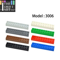 10pcs 2x10 Thick 3006 Brick Basic Building Blocks Bricks Toy DIY - 8 Colors!! | The Drift Art Co. 1