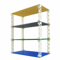Building Blocks Dots base plates & Pillars DIY - Various Sizes - (16x32 & 32x32) | The Drift Art Co. 5