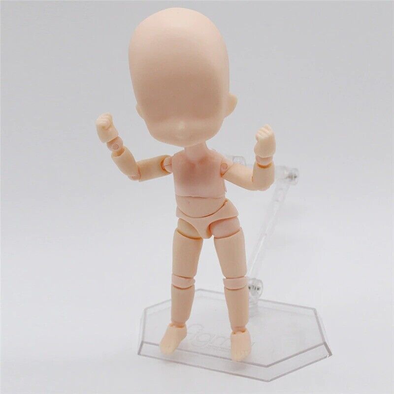 BODY KUN / BODY CHAN Boy Girl Movable Body Archtype Doll PVC Figure Toy - w BOX - The Drift Art Co.