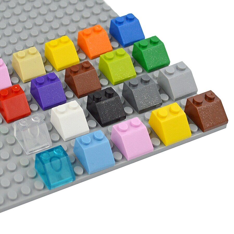 50pcs 3039 Thick Figure Slope 2x2 45° Roof Tile Building Block Bricks Toy DIY | The Drift Art Co. 2