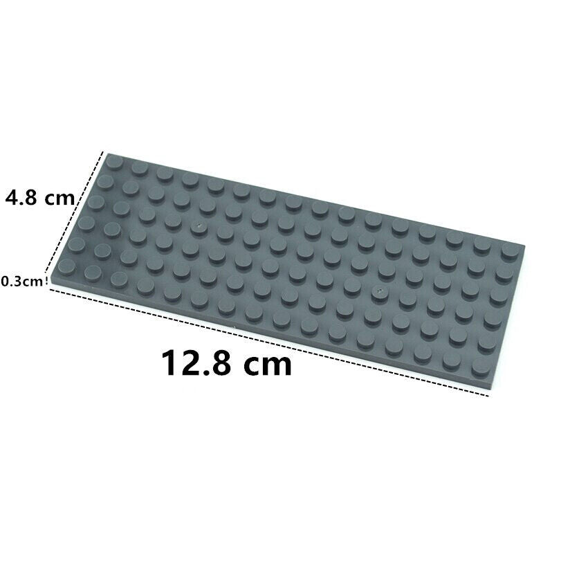 Building Blocks Dots base plates & Pillars DIY - 6x16 6pcs 3027 - 8 Colors | The Drift Art Co. 4