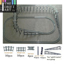 City Rail Flexible Tracks for Lego Kit Train Building Blocks Sets DIY - 20 Sets! | The Drift Art Co. 1