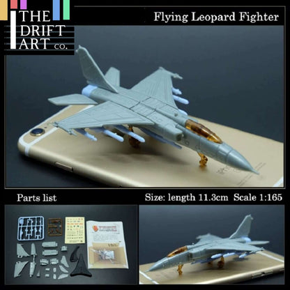 4D JH-7 Fighter-Bomber(FBC-1) Fighter Aircraft Plane Assembly Kit Model Art Toy - The Drift Art Co.