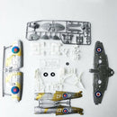 1pc 1/48 Scale World War Britain Spitfire Aircraft Plane Assembly Kit Model Toy | The Drift Art Co. 6