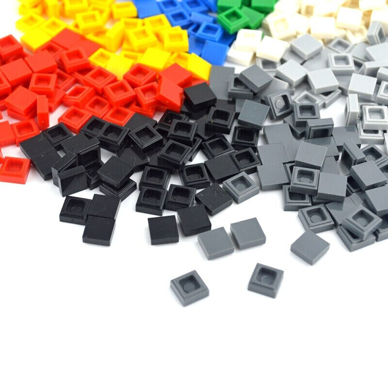 335pcs Smooth Flat Tile 1x1 Building Blocks Bricks Toy DIY - 8 colors!! | The Drift Art Co. 7