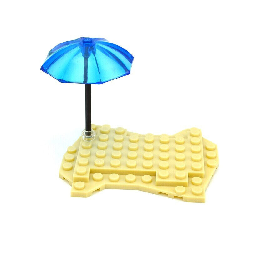 5pcs Umbrella Top w/ No bottom City 4094 Building Blocks Bricks - Various Colors - The Drift Art Co.