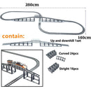 Bridge Tracks w/ Rock for Lego Kit Train Building Blocks Sets DIY - 20 Sets! | The Drift Art Co. 2