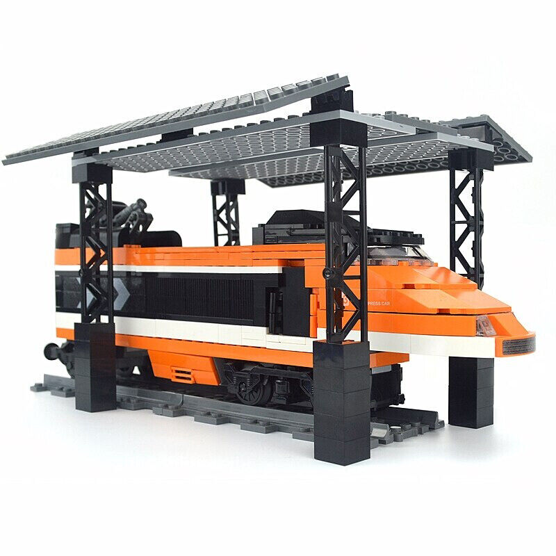 Bridge Tracks w/ Rock for Lego Kit Train Building Blocks Sets DIY - 20 Sets! - The Drift Art Co.