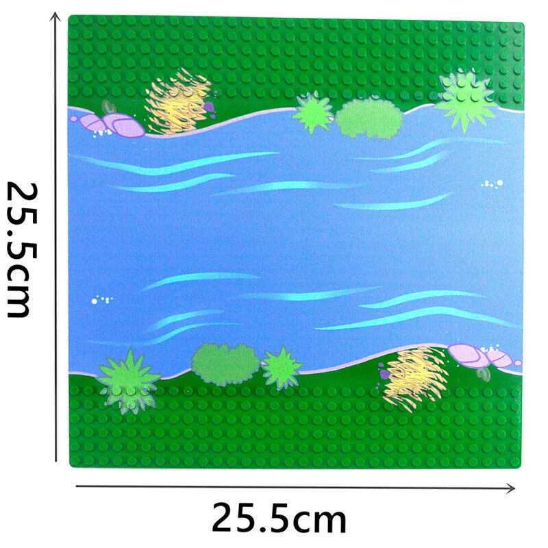 River Sandy Beach Island Building Blocks dots base plate DIY - Various colors! | The Drift Art Co. 5