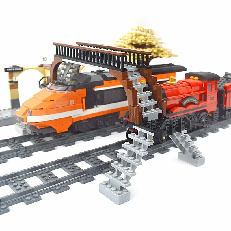 Station Tracks Railway Buffer for Lego Kit Train Building Blocks Sets - 28 Sets! | The Drift Art Co. 7