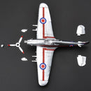 1pcs 1/48 Diecast War-II Hurricane Fighter Aircraft Plane Assembly Kit Model Toy | The Drift Art Co. 3