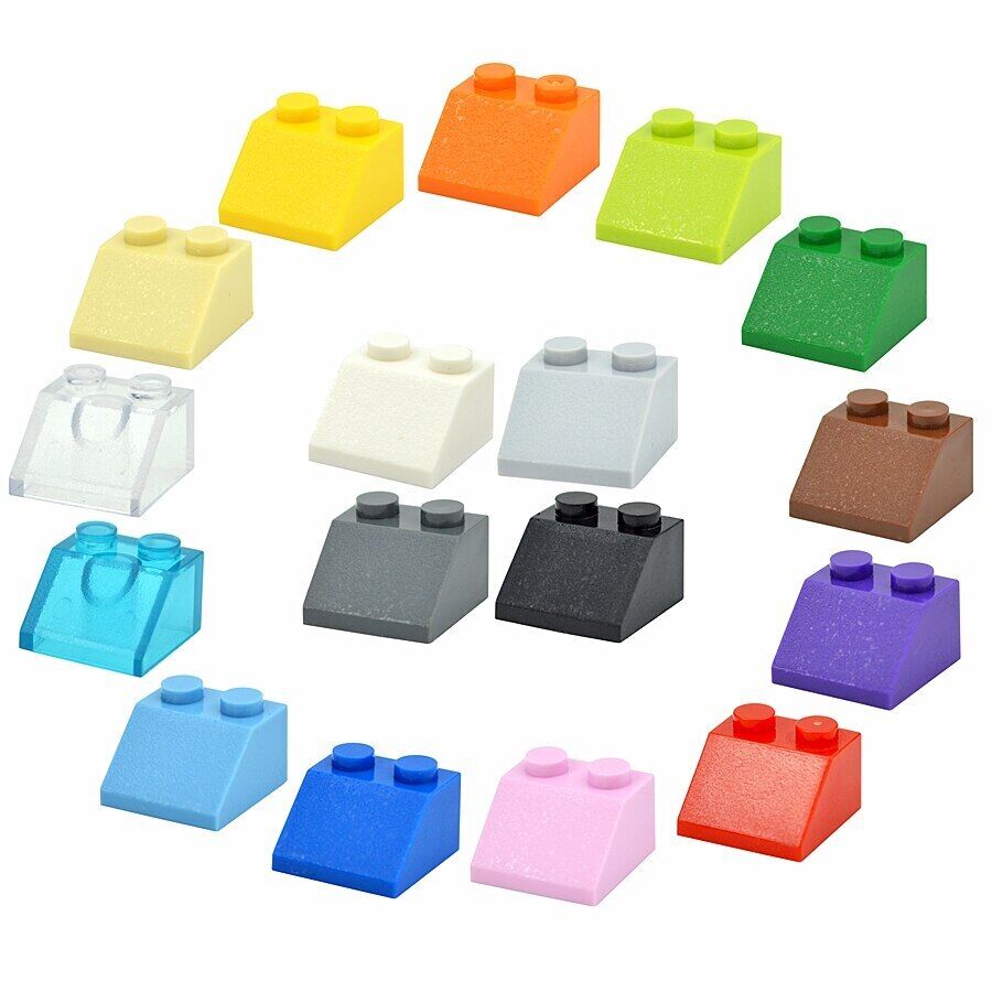 50pcs 3039 Thick Figure Slope 2x2 45° Roof Tile Building Block Bricks Toy DIY | The Drift Art Co. 3