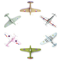 1pc 1/48 Scale British Hurricane Fighter Aircraft Plane Assembly Kit Model Toy | The Drift Art Co. 5