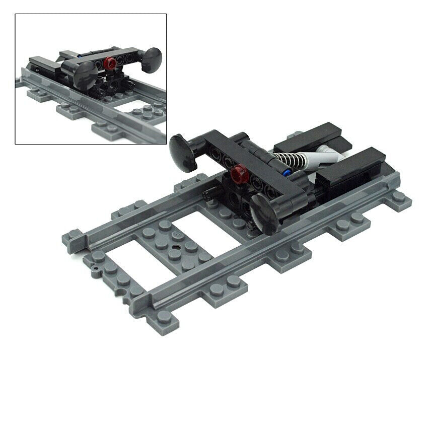 Station Tracks Railway Buffer for Lego Kit Train Building Blocks Sets - 28 Sets! | The Drift Art Co. 3