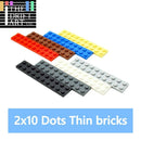 36pcs Classic Style 2x10 3832 Building Blocks dots base plate - Various Types - Minifigure -  - The Drift Art Co.