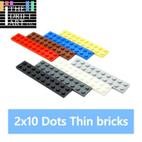 36pcs Classic Style 2x10 3832 Building Blocks dots base plate - Various Types - Minifigure -  - The Drift Art Co.