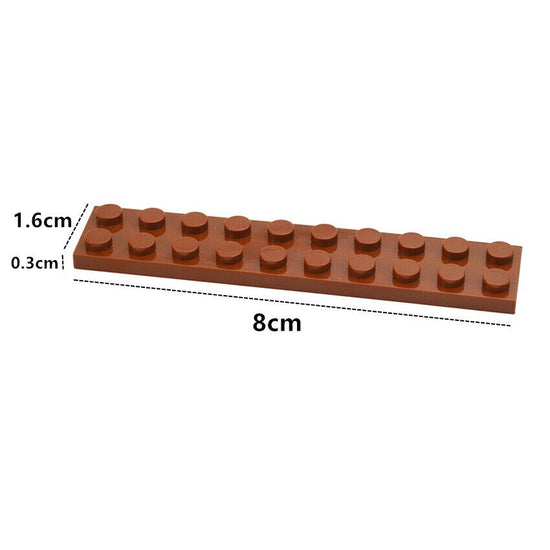 36 pièces de style classique 2x10 3832 blocs de construction plaque de base à points - Différents types