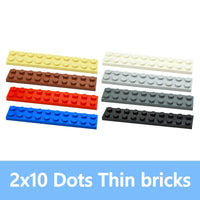 36pcs Classic Style 2x10 3832 Building Blocks dots base plate - Various Types - Minifigure -  - The Drift Art Co.
