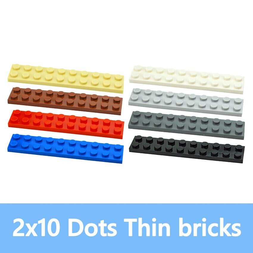 36pcs Classic Style 2x10 3832 Building Blocks dots base plate - Various Types - Minifigure -  - The Drift Art Co.