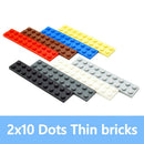 36pcs Classic Style 2x10 3832 Building Blocks dots base plate - Various Types - Minifigure -  - The Drift Art Co.