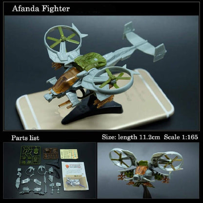 4D Avatar Scorpion Fighter Aircraft Plane Assembly Kit Model Art Toy -  - The Drift Art Co.#variant_sku#