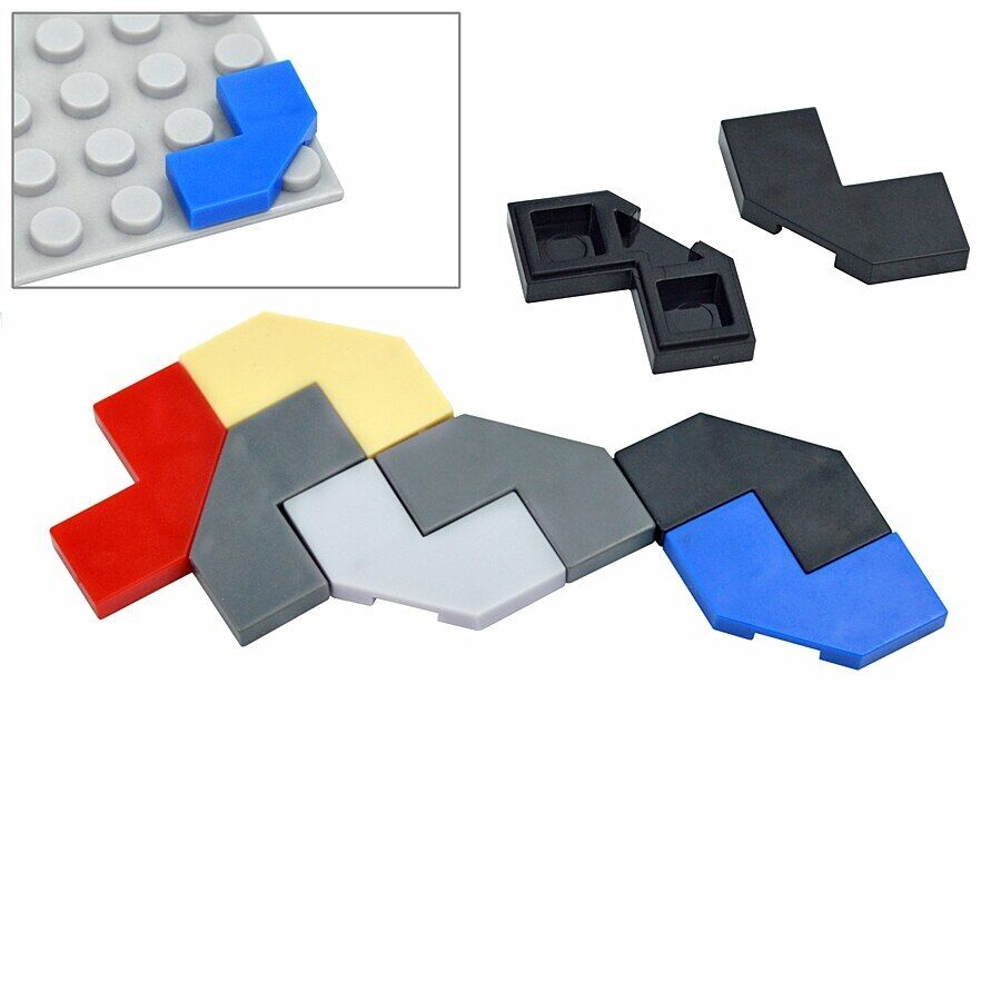 50pcs MOC 2x2 Corner smooth Tile 27263 Educational Building Blocks Brick Toy DIY - Minifigure -  - The Drift Art Co.