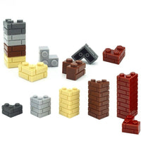 90pc 1x2 Dots SM3232 MOC Part for Lego Kit Corner Wall brick Building Blocks Set - LEGO (R) Complete Sets & Packs -  - The Drift Art Co.