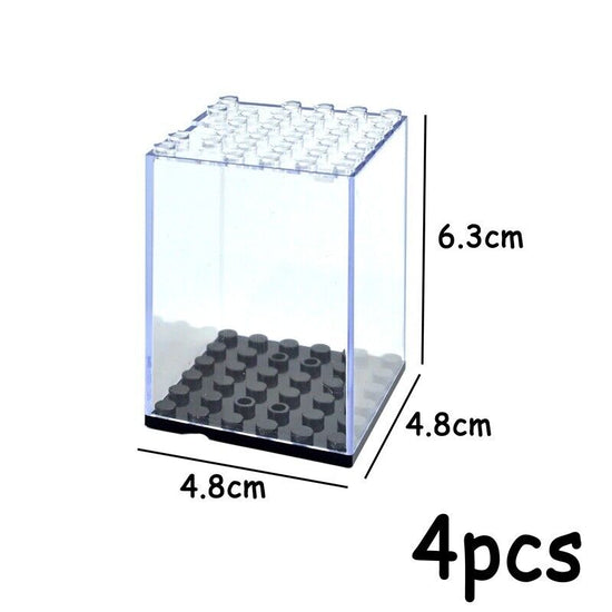 Vitrine en acrylique anti-poussière pour ensembles de blocs de construction Lego DIY