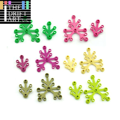 City Parts for Kit 2417 2423 Tree Grass Leaves Flower bricks Building Blocks DIY -  - The Drift Art Co.