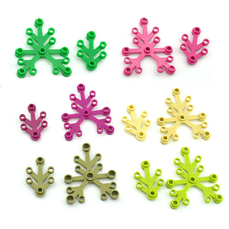 City Parts for Kit 2417 2423 Tree Grass Leaves Flower bricks Building Blocks DIY -  - The Drift Art Co.