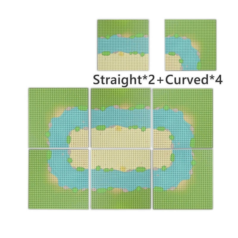 City Parts for LEGO Kits Seaweed grass Bush Leaf base bricks Building Blocks DIY - LEGO (R) Bricks, Pieces & Parts -  - The Drift Art Co.