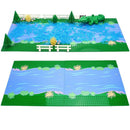 City Parts for LEGO Kits Tree Grass Flower River Base bricks Building Blocks DIY - LEGO (R) Bricks, Pieces & Parts -  - The Drift Art Co.