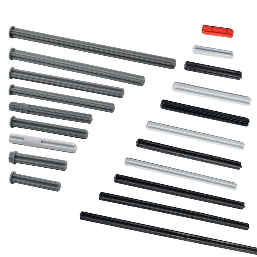 Cross Axle Bulk 1x2 1x3 6587 15462 Shaft Technic for Lego Kit Building Block Set -  - The Drift Art Co.