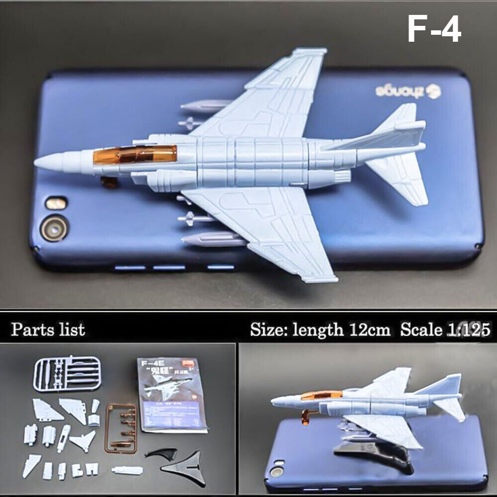 F-4 fighter Phantom II 4D Fighter Aircraft Plane Assembly Kit Model Art Toy - Aircraft -  - The Drift Art Co.