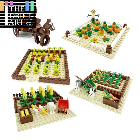 Farm Crop Vegetable Field Pumpkin City Food Parts for Lego Building Blocks Sets -  - The Drift Art Co.