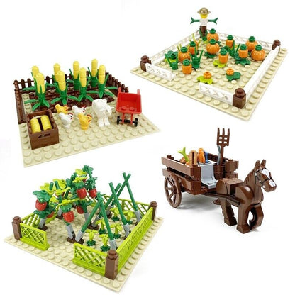 Farm Crop Vegetable Field Pumpkin City Food Parts for Lego Building Blocks Sets -  - The Drift Art Co.