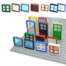 House City Thick Window Door Frame 60596 Parts for Lego Building Block Sets DIY - LEGO (R) Bricks, Pieces & Parts -  - The Drift Art Co.