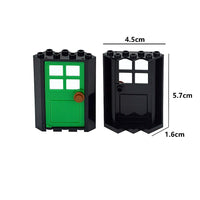 House City Windows 4x4x6 Doors 28327 Door Parts for Lego Building Block Sets DIY - LEGO (R) Bricks, Pieces & Parts -  - The Drift Art Co.