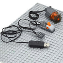 LED MOC City 9686 8883 Motor Power Supply USB cable Building Block Bricks Toy - Minifigure -  - The Drift Art Co.