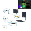 LED MOC City Street Hi-Tech Remote Control Lamp Pin Building Block Bricks Toy - Minifigure -  - The Drift Art Co.