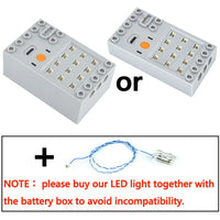 LED MOC City Street Hi-Tech Remote Control Lamp Pin Building Block Bricks Toy - Minifigure -  - The Drift Art Co.