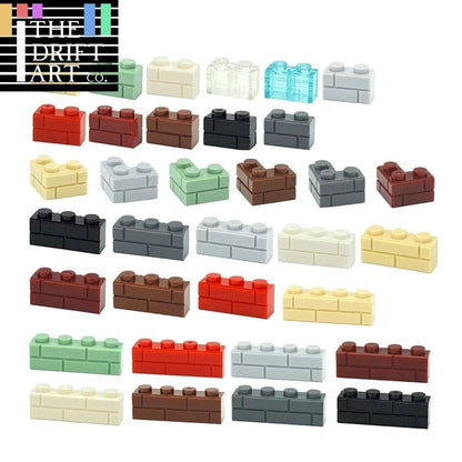 MOC 1x2 1x3 1x4 98283 15533 Parts for Lego Kits Wall bricks Building Blocks Set -  - The Drift Art Co.