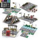 MOC City Road Traffic Lights Sign street for Lego Kit Building Blocks Sets DIY - LEGO (R) Bricks, Pieces & Parts -  - The Drift Art Co.