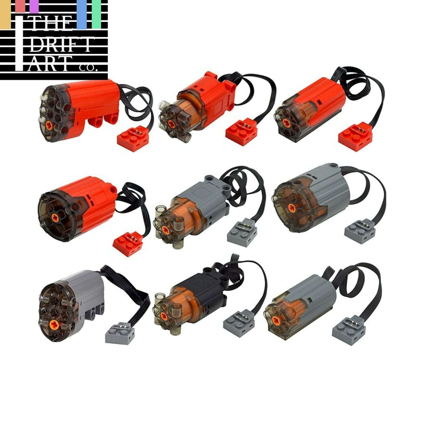 M XL L Motor Technic Parts for Lego Kits Building Blocks Model Sets DIY -  - The Drift Art Co.